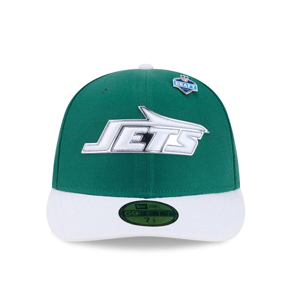 Pictured is this NFL Draft 2026 New York Jets 59FIFTY Fitted cap in green. 3