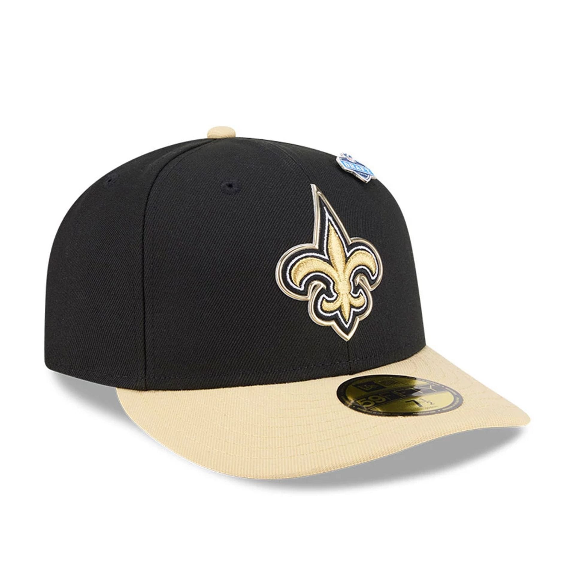 Pictured is this NFL Draft 2026 New Orleans Saints 59FIFTY Fitted cap in black. 4