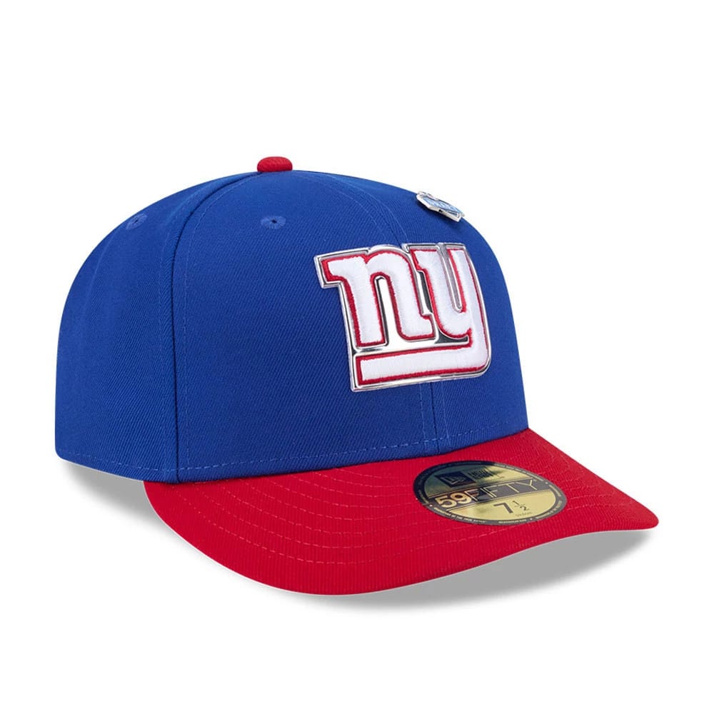 Pictured is this NFL Draft 2026 New York Giants 59FIFTY Fitted cap in blue. 4