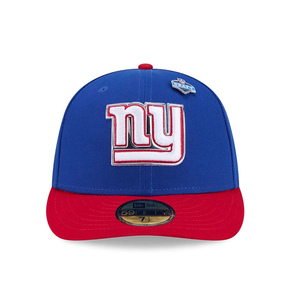 Pictured is this NFL Draft 2026 New York Giants 59FIFTY Fitted cap in blue. 3