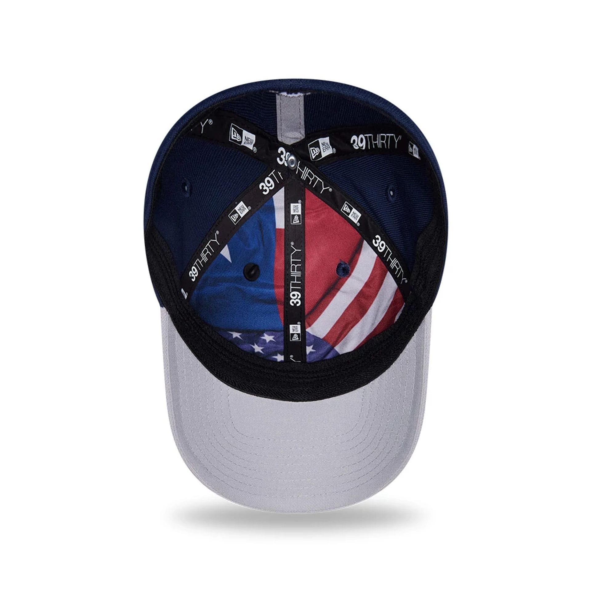 Pictured is this NFL Draft 2026 Dallas Cowboys 39THIRTY M-Crown Stretch Fit cap in dark blue. 2