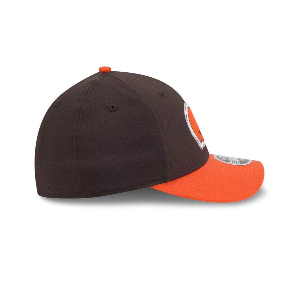 NFL Draft 2026 Browns Dark Brown 39THIRTY M-Crown Stretch Fit Cap