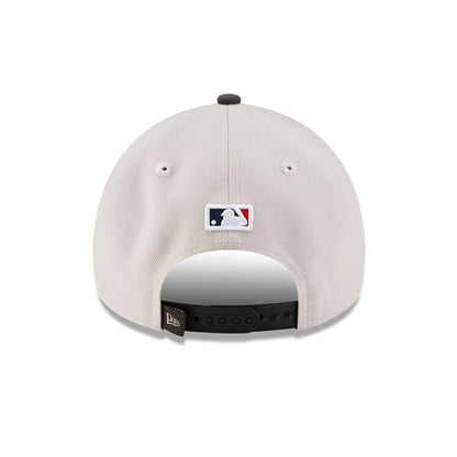 Pictured is this LA Dodgers MLB World Series Champions 2025 White 9FORTY A-Frame adjustable cap. 6