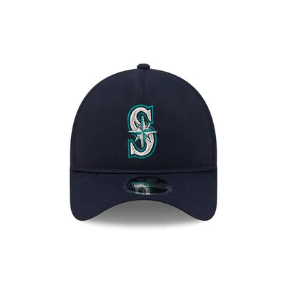 Pictured is this MLB Quickstrike Seattle Mariners 9FORTY Apex cap in navy. 2