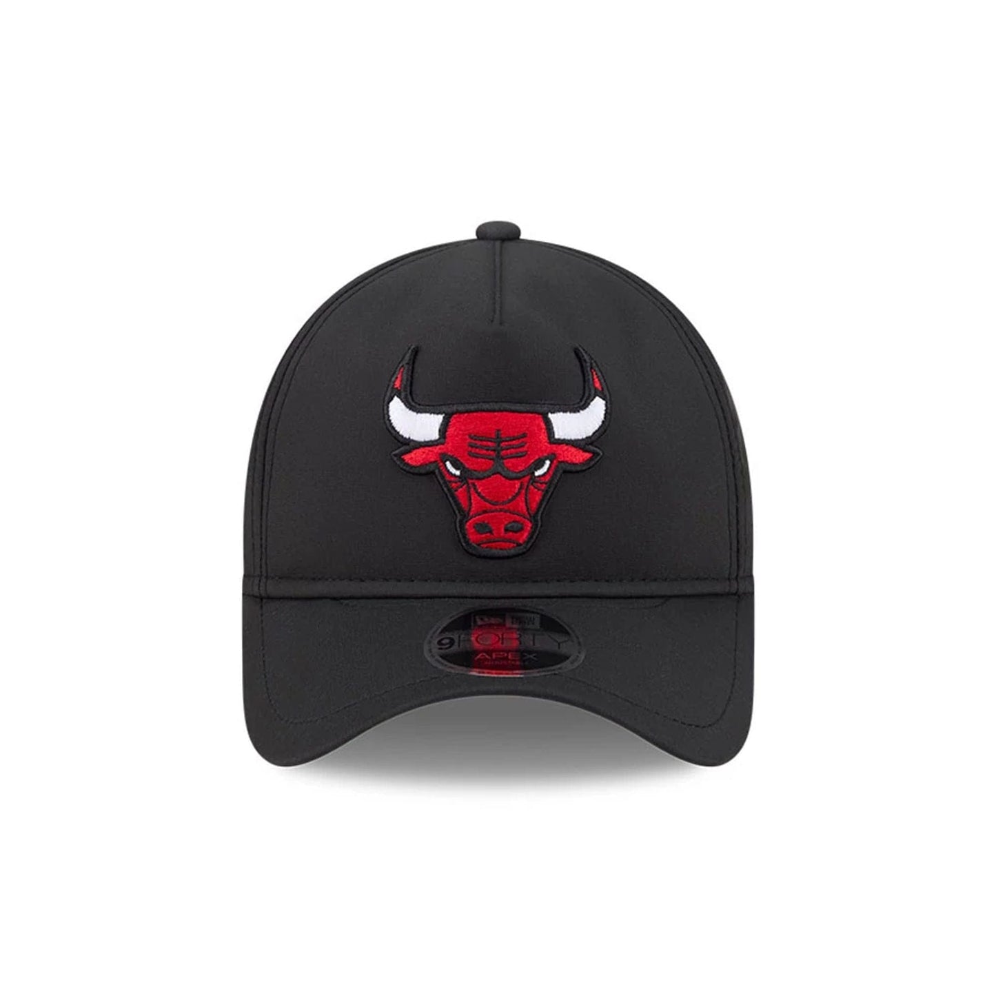 Pictured is this NBA Quickstrike Chicago Bulls 9FORTY Apex cap in black. 2