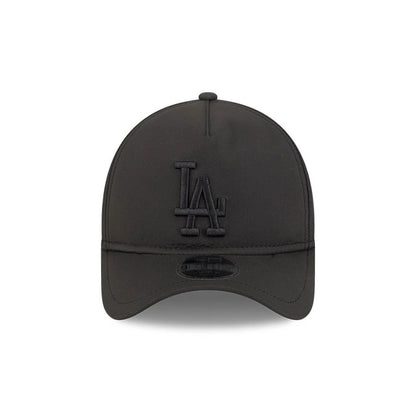 Pictured is this MLB Quickstrike LA Dodgers 9FORTY Apex cap in black on black. 2