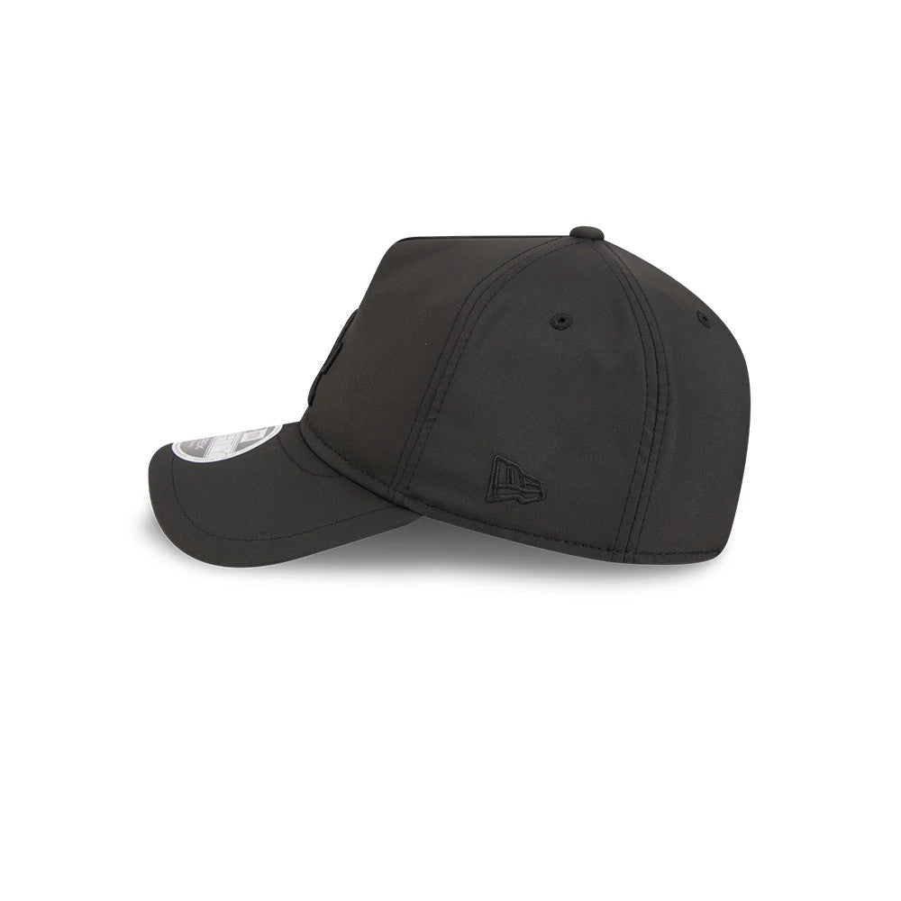 Pictured is this MLB Quickstrike LA Dodgers 9FORTY Apex cap in black on black. 5