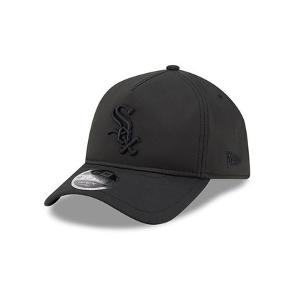 Pictured is this MLB Quickstrike Chicago White Sox 9FORTY Apex cap in black on black. 1