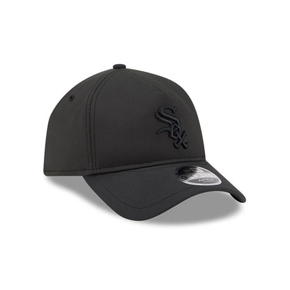 Pictured is this MLB Quickstrike Chicago White Sox 9FORTY Apex cap in black on black. 3