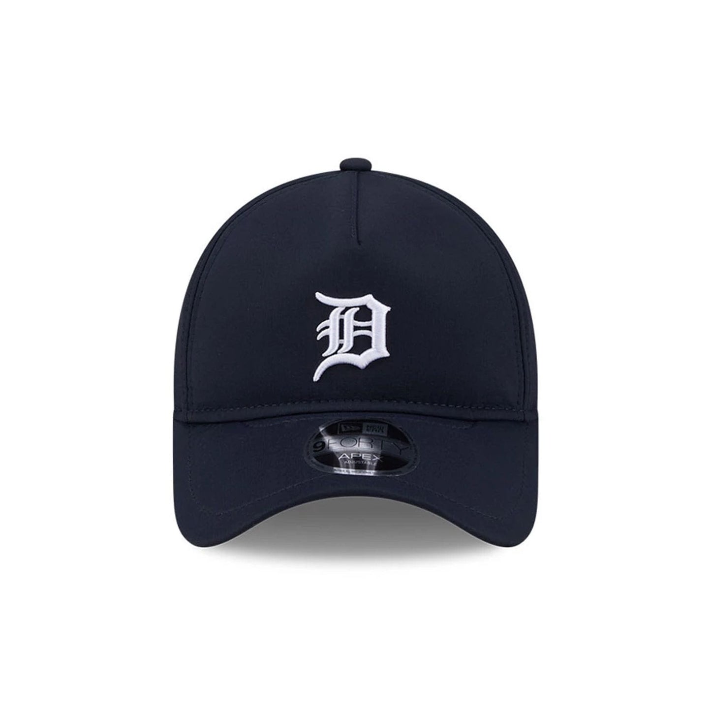 Pictured is this MLB Quickstrike Detroit Tigers 9FORTY Apex cap in navy. 2