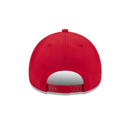 Pictured is this MLB Quickstrike LA Angels 9FORTY Apex cap in red. 7