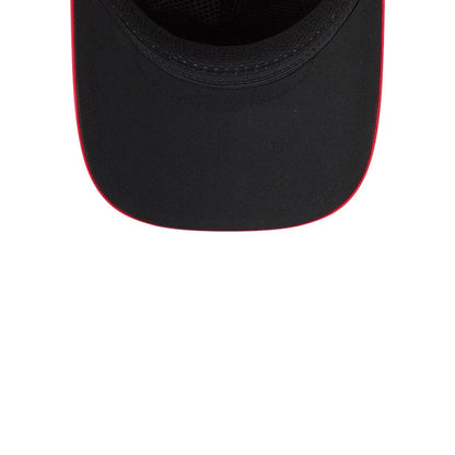 Pictured is this MLB Quickstrike Cincinnati Reds 9FORTY Apex cap in red. 2