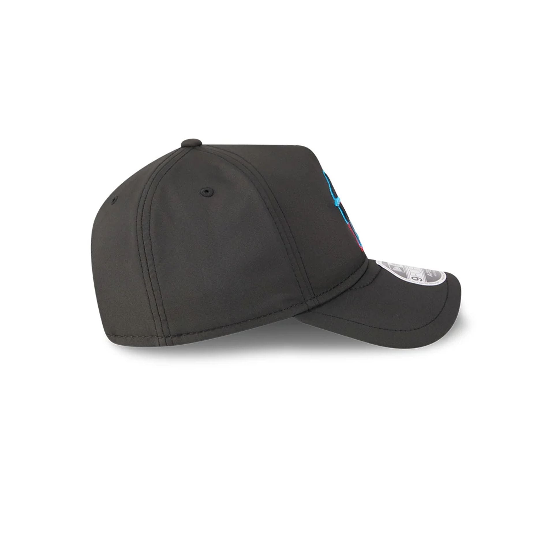 Pictured is this MLB Quickstrike Miami Marlins 9FORTY Apex cap in black. 6