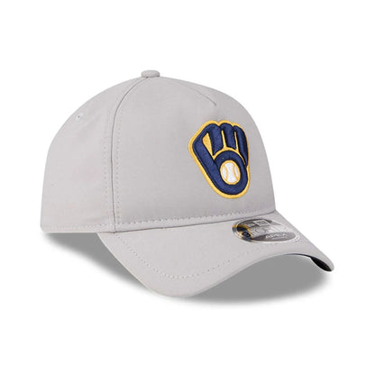 Pictured is this MLB Quickstrike Milwaukee Brewers 9FORTY Apex cap in Grey. 4