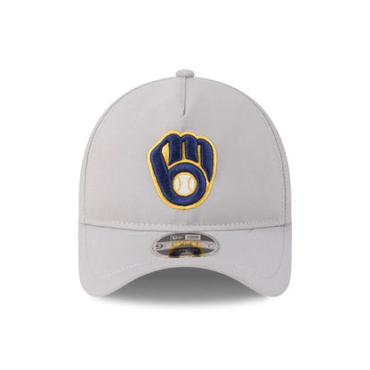 Pictured is this MLB Quickstrike Milwaukee Brewers 9FORTY Apex cap in Grey. 3