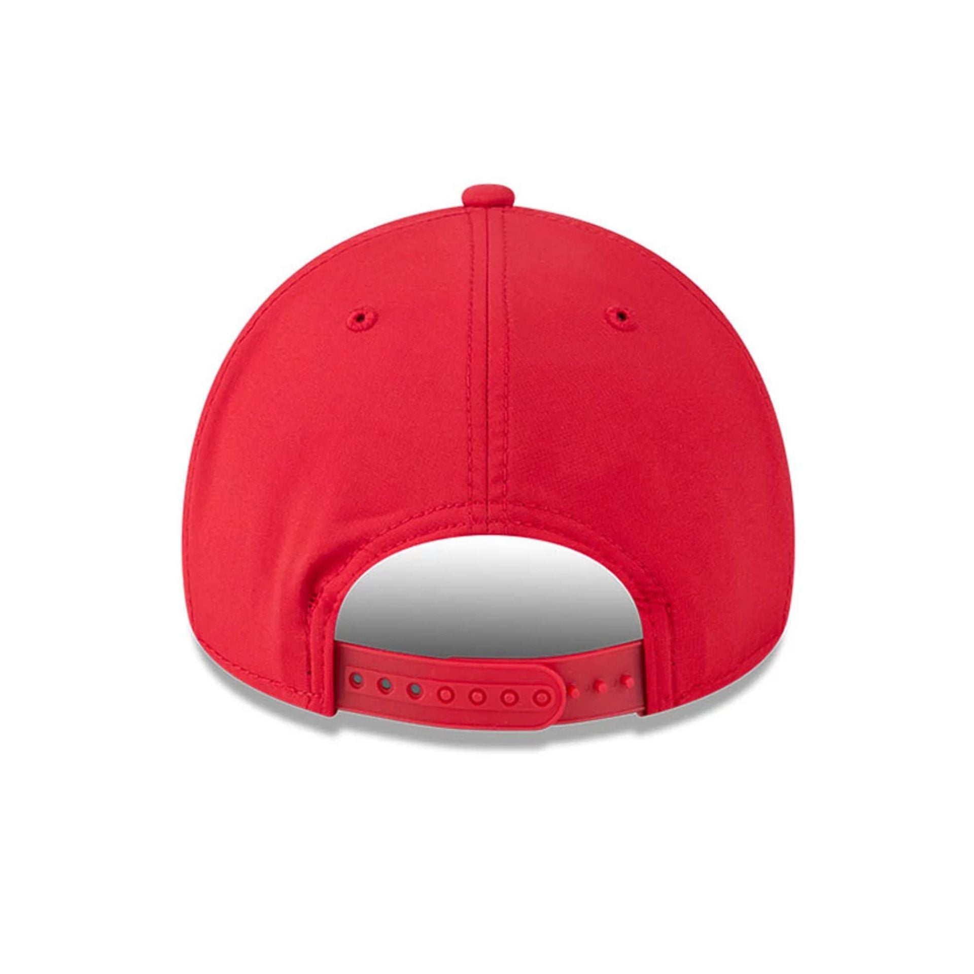 Pictured is this MLB Quickstrike Philadelphia Phillies 9FORTY Apex cap in red. 5