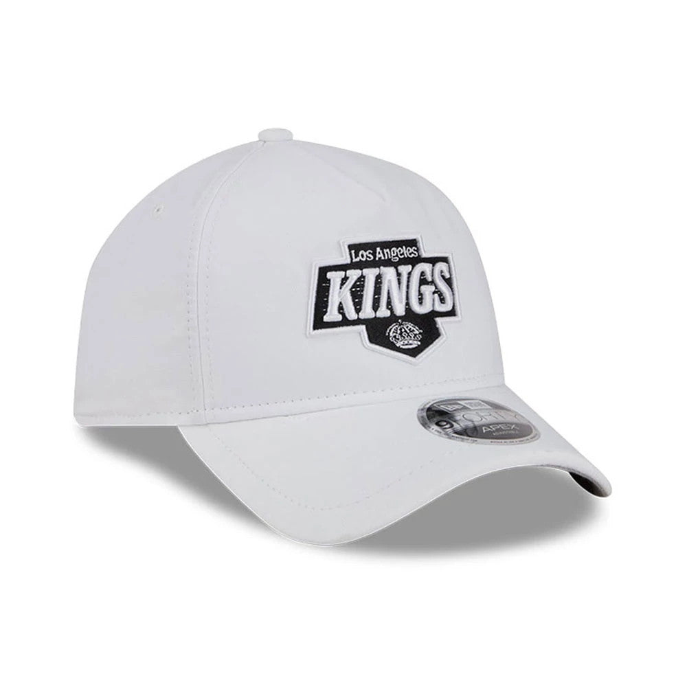 Pictured is this NHL Quickstrike LA Kings 9FORTY Apex cap in white. 3