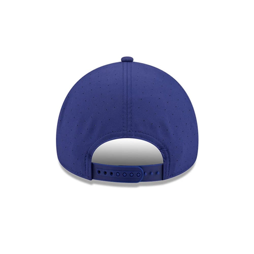 Pictured is this MLB Quickstrike LA Dodgers 9FORTY Apex cap in dark blue. 5
