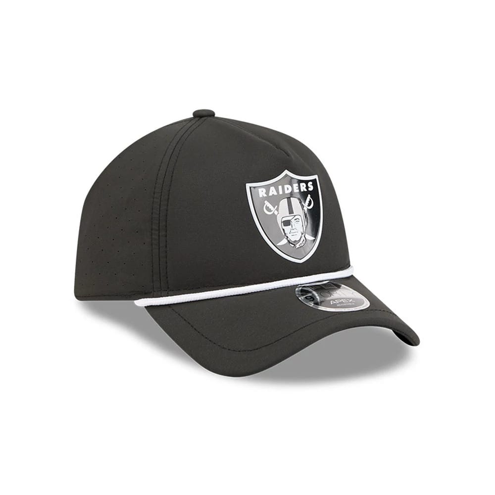 NFL Quickstrike Raiders Black 9FORTY Apex Adjustable Cap | NEC EU