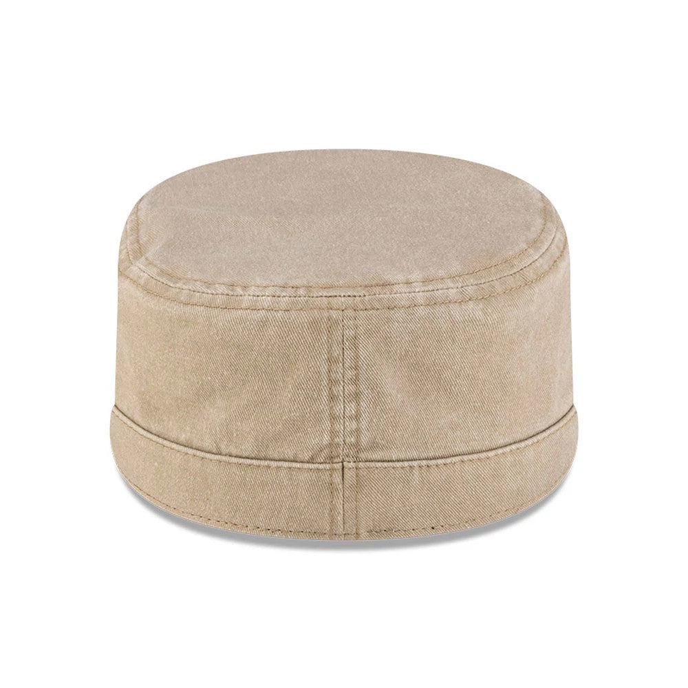Pictured is this MLB Military Quickstrike New York Yankees Military cap in beige. 4