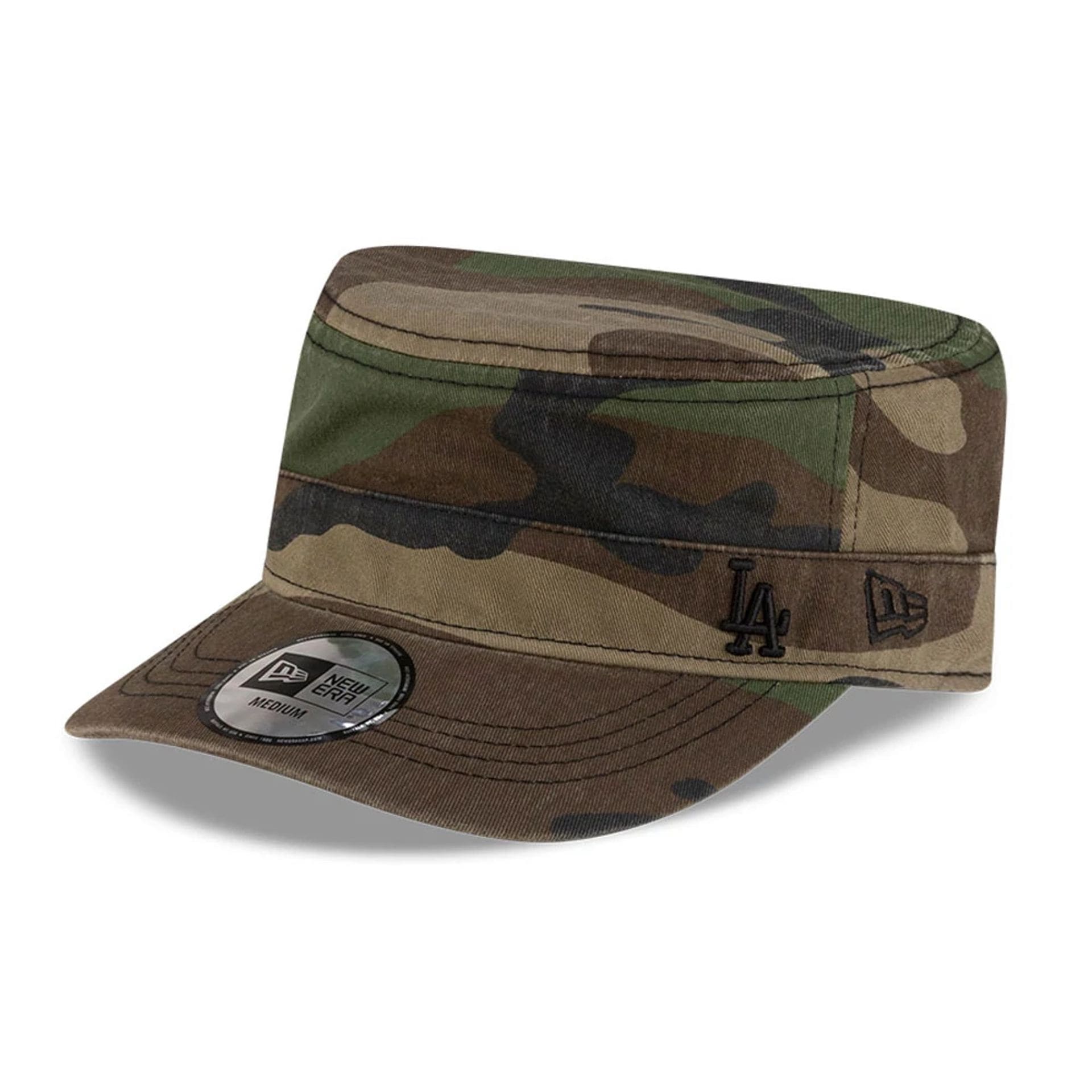 Pictured is this MLB Military Quickstrike LA Dodgers Military cap in camo. 1