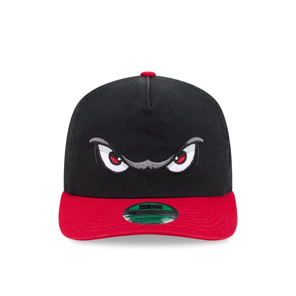 Pictured is this MiLB On Field Player Replica Lake Elsinore Storm 19TWENTY cap in Black. 3