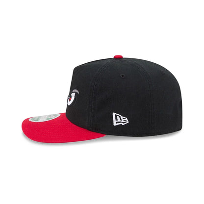 Pictured is this MiLB On Field Player Replica Lake Elsinore Storm 19TWENTY cap in Black. 6