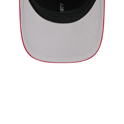 Pictured is this MiLB On Field Player Replica Lake Elsinore Storm 39THIRTY M-Crown Stretch Fit cap in Black. 2