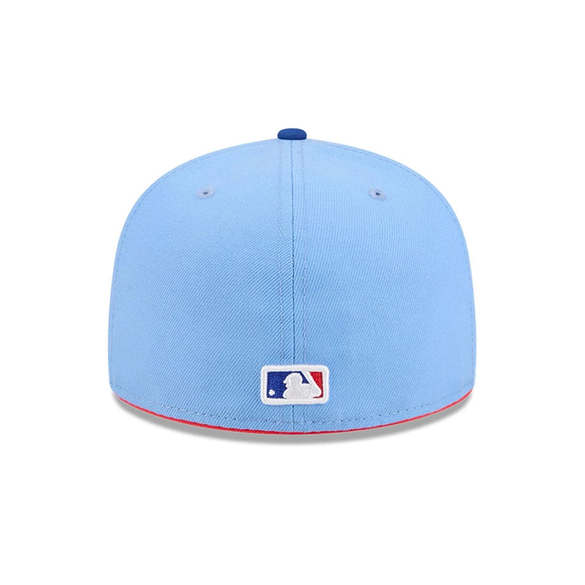 Pictured is this MLB City Connect Atlanta Braves 59FIFTY Fitted cap in Light Blue. 5