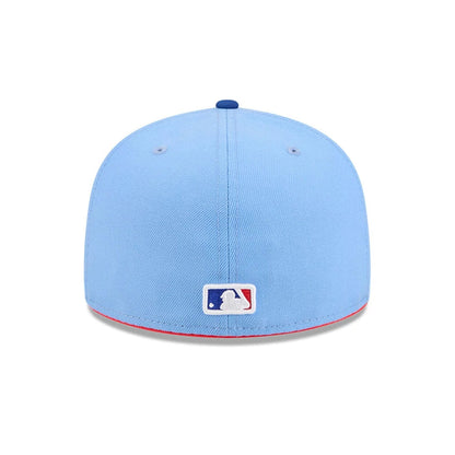 Pictured is this MLB City Connect Atlanta Braves 59FIFTY Fitted cap in Light Blue. 5