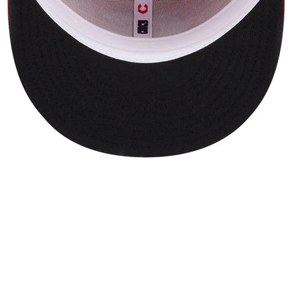 Pictured is this MLB City Connect Cincinnati Reds 59FIFTY Fitted cap in Red. 2