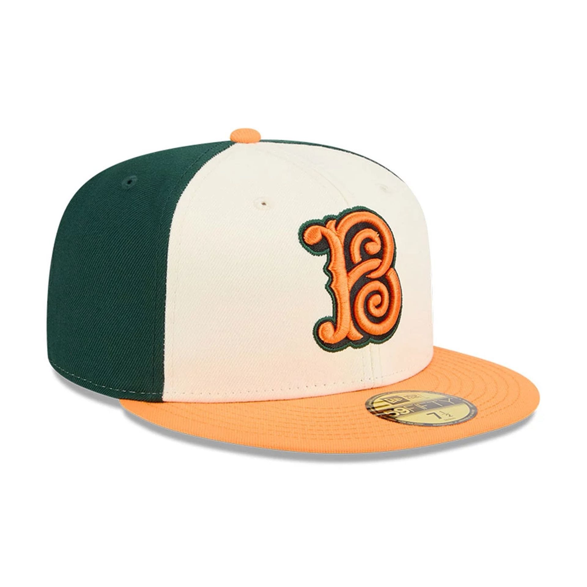 Pictured is this MLB City Connect Baltimore Orioles 59FIFTY Fitted cap in Dark Green. 4