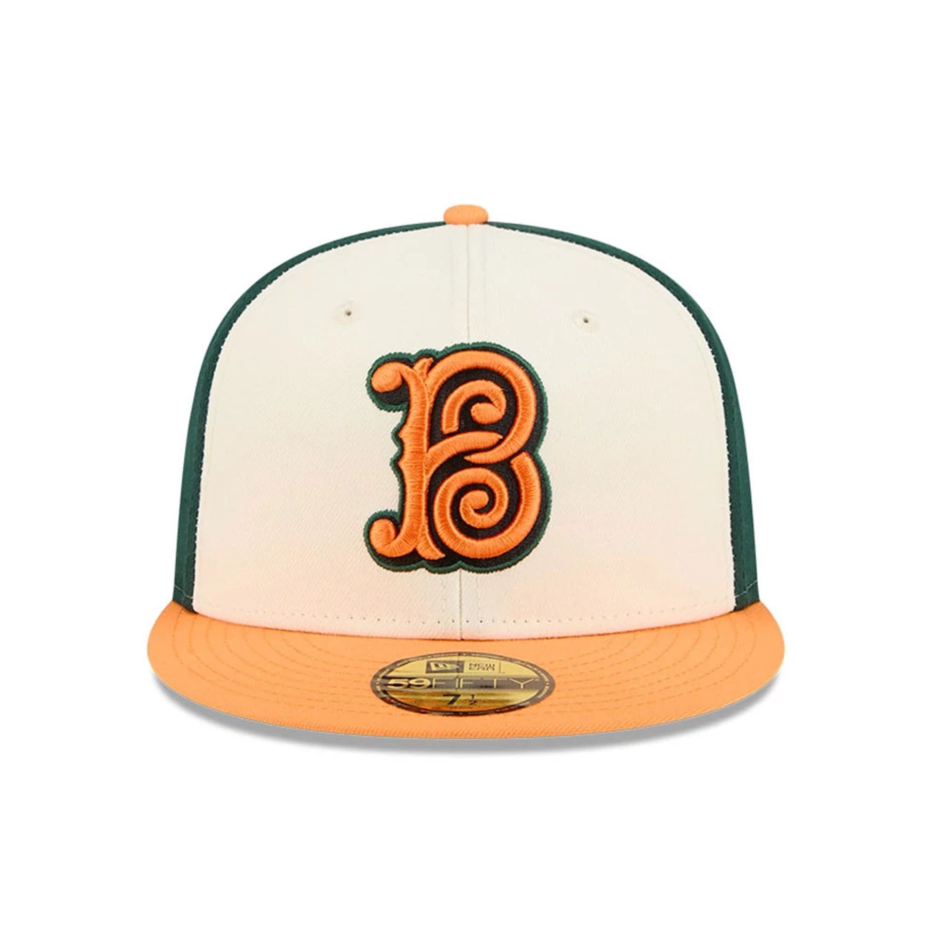 Pictured is this MLB City Connect Baltimore Orioles 59FIFTY Fitted cap in Dark Green. 3