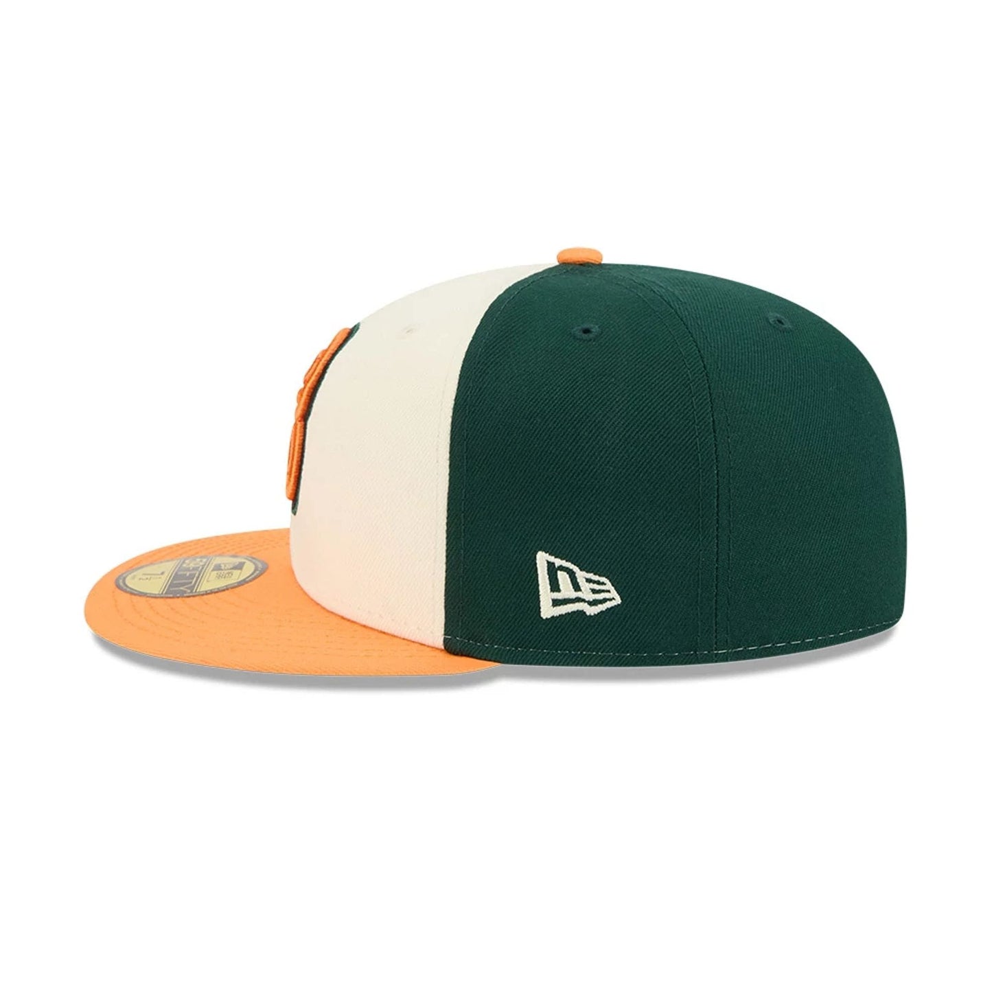 Pictured is this MLB City Connect Baltimore Orioles 59FIFTY Fitted cap in Dark Green. 6