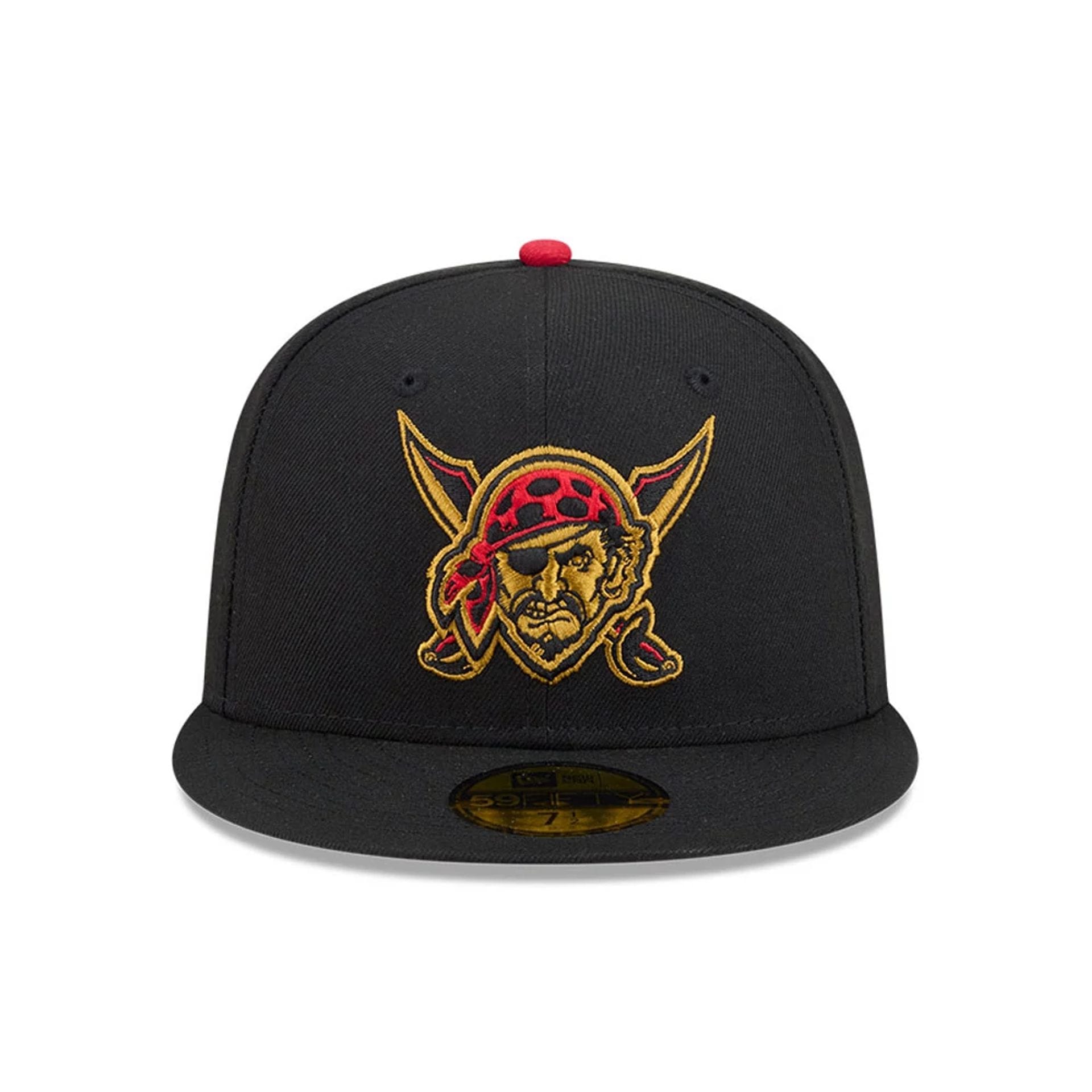 Pictured is this MLB City Connect Pittsburgh Pirates 59FIFTY Fitted cap in black. 2
