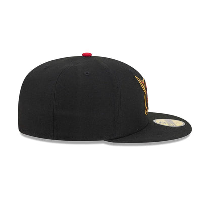Pictured is this MLB City Connect Pittsburgh Pirates 59FIFTY Fitted cap in black. 6