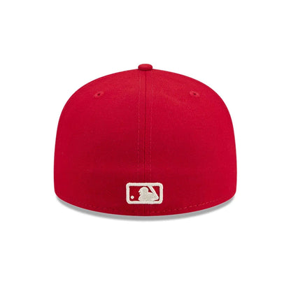 Pictured is this MLB City Connect Texas Rangers 59FIFTY Fitted cap in Red. 6