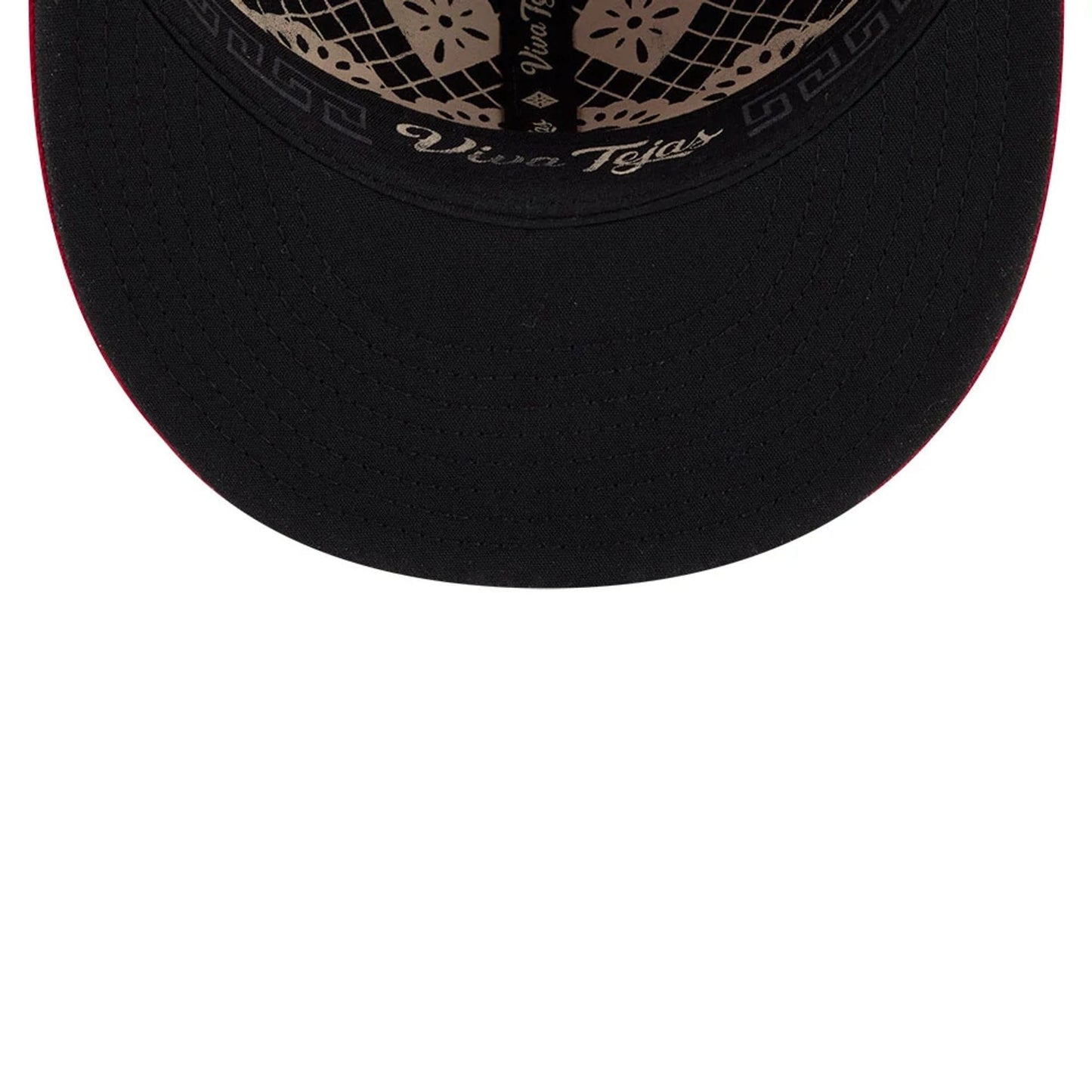 Pictured is this MLB City Connect Texas Rangers 59FIFTY Fitted cap in Red. 2