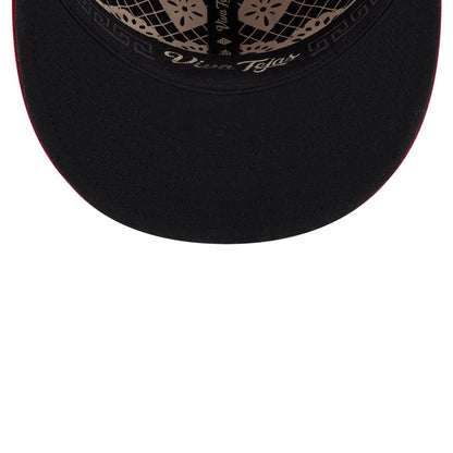 Pictured is this MLB City Connect Texas Rangers 59FIFTY Fitted cap in Red. 2