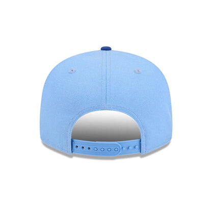 Pictured is this MLB City Connect Atlanta Braves 9FIFTY Snapback cap in Blue. 7