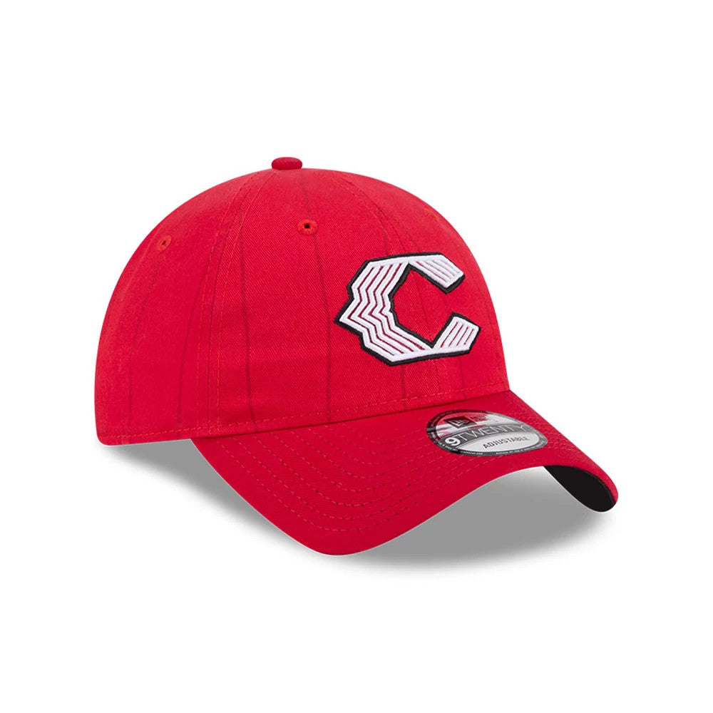 Pictured is this MLB City Connect Cincinnati Reds 9TWENTY cap in Red. 4