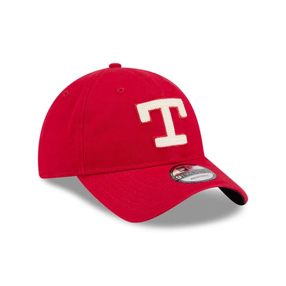 Pictured is this MLB City Connect Texas Rangers 9TWENTY cap in Red. 4