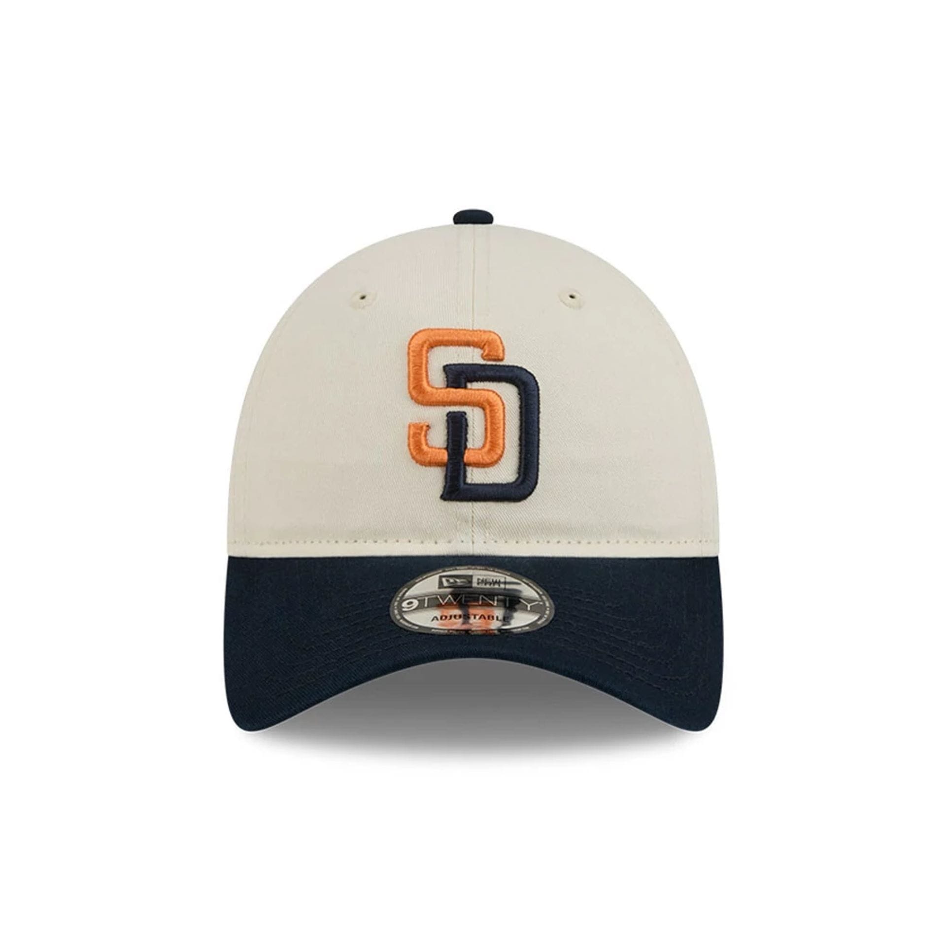 Pictured is this MLB City Connect San Diego Padres 9TWENTY cap in Cream. 3