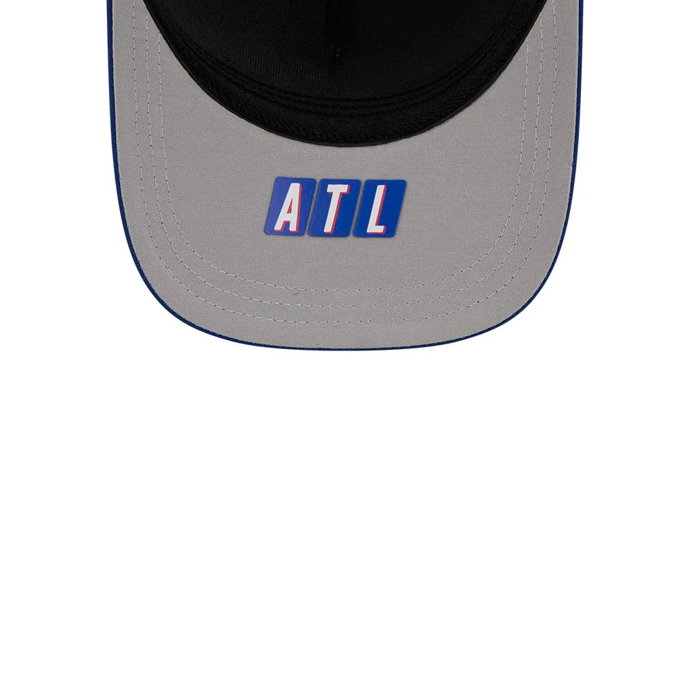 Pictured is this MLB City Connect Atlanta Braves 39THIRTY M-Crown A-Frame Stretch Fit cap in Blue. 2