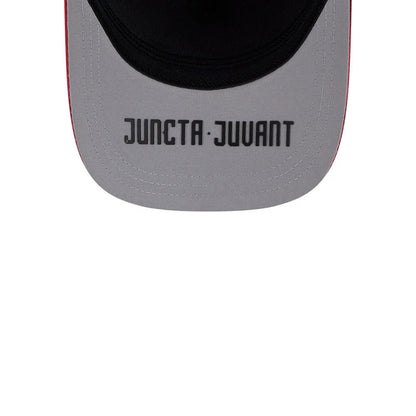 Pictured is this MLB City Connect Cincinnati Reds 39THIRTY M-Crown A-Frame Stretch Fit cap in black. 2