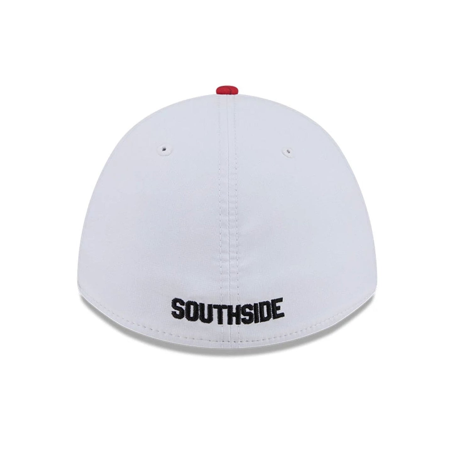 Pictured is this MLB City Connect Chicago White Sox 39THIRTY M-Crown A-Frame Stretch Fit cap in black. 5