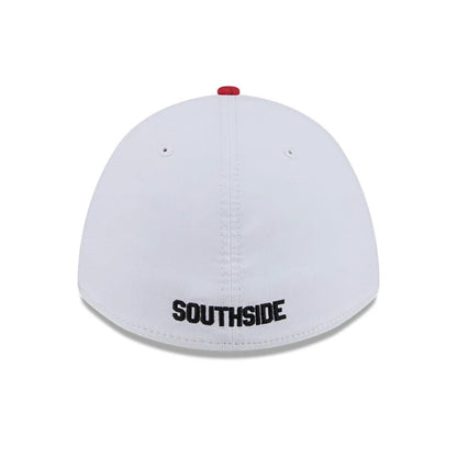 Pictured is this MLB City Connect Chicago White Sox 39THIRTY M-Crown A-Frame Stretch Fit cap in black. 5