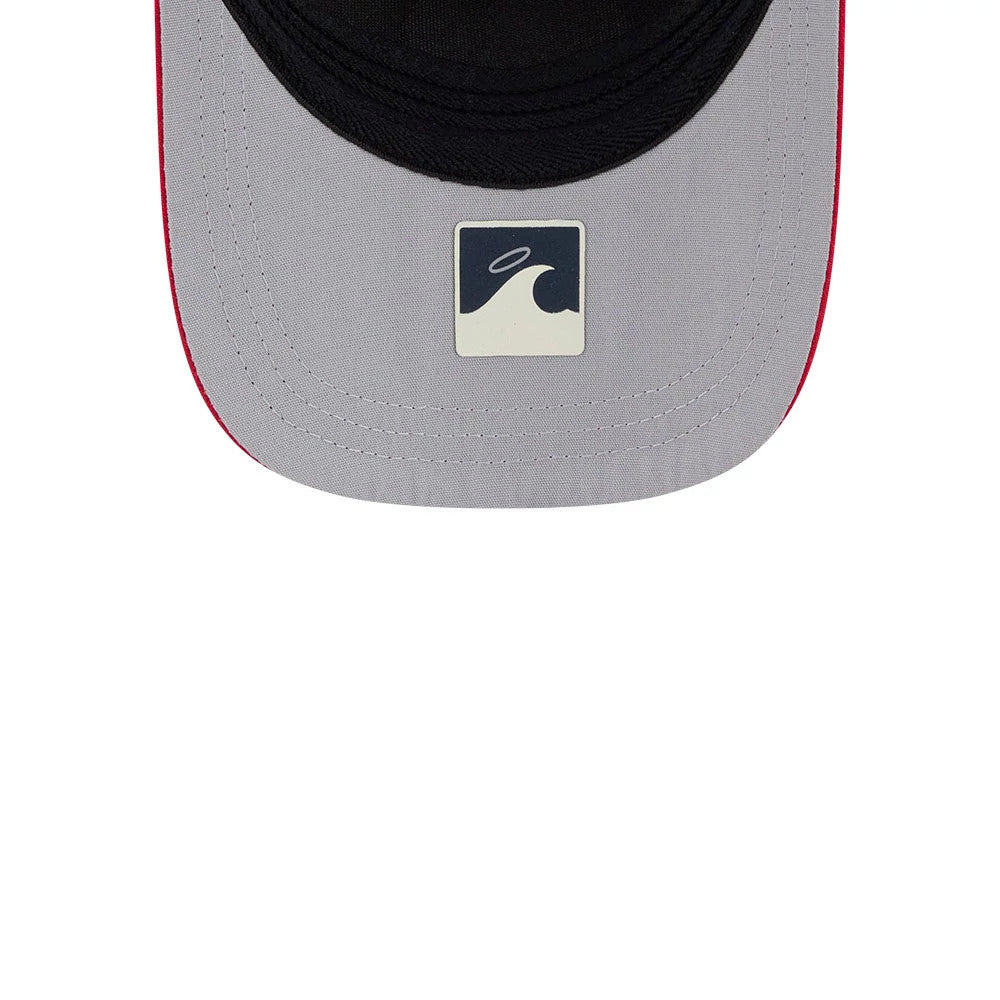 Pictured is this MLB City Connect LA Angels 39THIRTY M-Crown A-Frame Stretch Fit cap in navy. 2