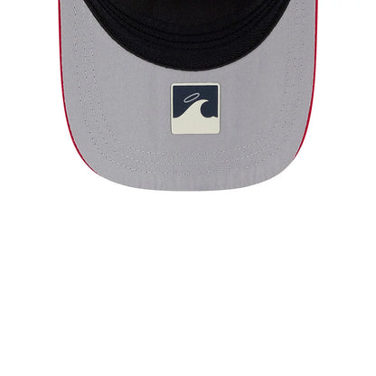 Pictured is this MLB City Connect LA Angels 39THIRTY M-Crown A-Frame Stretch Fit cap in navy. 2