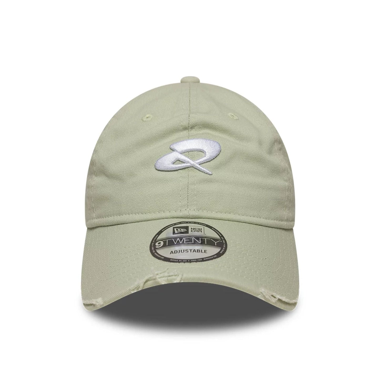 Pictured is this Quadrant X New Era Distressed 9TWENTY cap in pastel green. 2